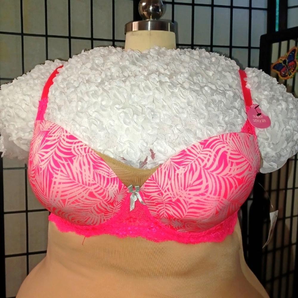 Hot Pink Bra